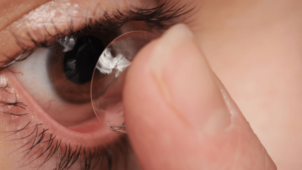 Contact lens fitting and trial